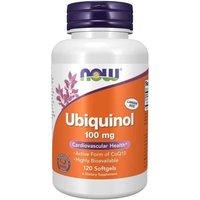 Serce i Układ Krążenia Now Foods Ubiquinol 100mg 120sof