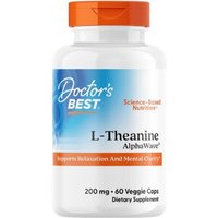 Pamięć i Koncentracja Doctor's Best L-teanina AlphaWave 60vcap