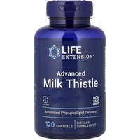 Wsparcie Wątroby Ostropest Plamisty Life Extansion Advanced Milk Thistle 120softgels