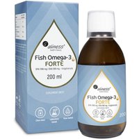 Aliness FishOmega3 FORTE 50/25 200ml - omega 3 w płynie