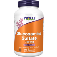 Regeneracja Stawów Now Foods Siarczan Glukozaminy 750mg 240kaps