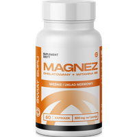 Magnez Świat Supli Magnez Chelatowany+ B6 60kap 300mg