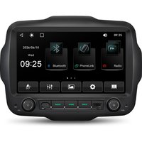 Jeep Renegade 9 Inch Android Car Stereo Radio | CarPlay & Android Auto | Automotive Grade Linux | PL9RGJL