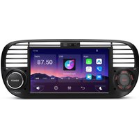 Fiat 500 7-Inch Linux Car Stereo Radio | Apple CarPlay & Android Auto | Gesture Control | PLH70FLBL