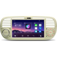 Fiat 500 7-Inch Linux Car Stereo Radio | Apple CarPlay & Android Auto | Gesture Control | PLH70FLCL