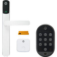 Conexis L2 White with Fingerprint Keypad Bundle