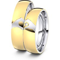 🦚 Modell TR279 Hand und Herz 333er Gelbgold-Weißgold – 50355 🦚 Modell TR279 Hand und Herz 333er Gelbgold-Weißgold – 50355