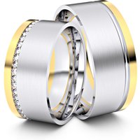 🦚 Modell TR222 333er Weißgold-Gelbgold – 32588 🦚 Modell TR222 333er Weißgold-Gelbgold – 32588