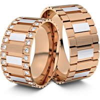 🦚 Modell TR206 750er Rotgold-Weißgold – 31940 🦚 Modell TR206 750er Rotgold-Weißgold – 31940