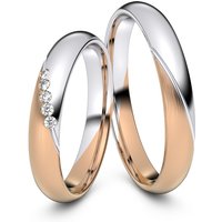 🦚 Modell TR053 Schräge Fuge 333er Rotgold-Weißgold – 50084 🦚 Modell TR053 Schräge Fuge 333er Rotgold-Weißgold – 50084