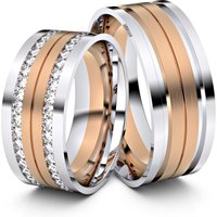 🦚 Modell TR357 585er Weißgold-Rotgold – 37487 🦚 Modell TR357 585er Weißgold-Rotgold – 37487