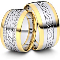 🦚 Modell TR360 333er Weißgold-Gelbgold – 37557 🦚 Modell TR360 333er Weißgold-Gelbgold – 37557