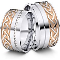 🦚 Modell TR235 333er Weißgold-Rotgold – 33168 🦚 Modell TR235 333er Weißgold-Rotgold – 33168