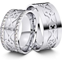 🦚 Modell TR159 Wavy Ornament 333er Weißgold – 30182 🦚 Modell TR159 Wavy Ornament 333er Weißgold – 30182