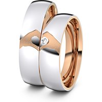 🦚 Modell TR279 Hand und Herz 333er Weißgold-Rotgold – 50364 🦚 Modell TR279 Hand und Herz 333er Weißgold-Rotgold – 50364