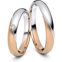 🦚 Modell TR053 Schräge Fuge 333er Rotgold-Weißgold – 50026 🦚 Modell TR053 Schräge Fuge 333er Rotgold-Weißgold – 50026