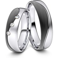 🦚 Modell TR111 Wellen Fuge 925er Silber-Carbon – 81949 🦚 Modell TR111 Wellen Fuge 925er Silber-Carbon – 81949