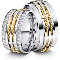 🦚 Modell TR256 585er Weißgold-Gelbgold – 33916 🦚 Modell TR256 585er Weißgold-Gelbgold – 33916