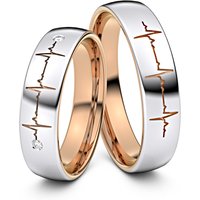 🦚 Modell TR390 Herzschlag 750er Weißgold-Rotgold – 50833 🦚 Modell TR390 Herzschlag 750er Weißgold-Rotgold – 50833