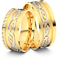 🦚 Modell TR253 333er Gelbgold-Weißgold – 33843 🦚 Modell TR253 333er Gelbgold-Weißgold – 33843