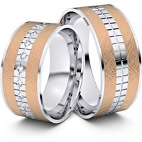 🦚 Modell TR176 585er Weißgold-Rotgold – 30922 🦚 Modell TR176 585er Weißgold-Rotgold – 30922