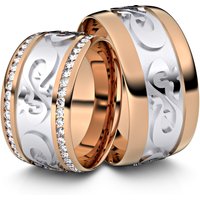 🦚 Modell TR384 333er Rotgold-Weißgold – 38473 🦚 Modell TR384 333er Rotgold-Weißgold – 38473