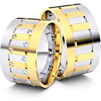 🦚 Modell TR245 585er Weißgold-Gelbgold – 33456 🦚 Modell TR245 585er Weißgold-Gelbgold – 33456