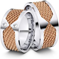 🦚 Modell TR389 333er Weißgold-Rotgold – 50786 🦚 Modell TR389 333er Weißgold-Rotgold – 50786