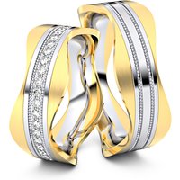 🦚 Modell TR221 Wavy Pearls 750er Weißgold-Gelbgold – 32456 🦚 Modell TR221 Wavy Pearls 750er Weißgold-Gelbgold – 32456