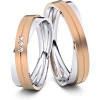 🦚 Modell TR338 333er Weißgold-Rotgold – 36665 🦚 Modell TR338 333er Weißgold-Rotgold – 36665