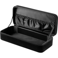 Secret Box: Luxuriöse schwarze Toy-Box mit Samt-Oberfläche und Satin-Futter