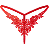 Sinnlicher String mit Blütenmuster – Verführung pur für ...