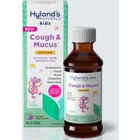 Kids Cough & Mucus Daytime, Natural Grape Flavor, 4 oz, Hylands