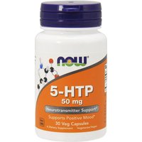 5-HTP 50 mg 5-Hydroxy-L-Tryptophan, 30 Capsules, NOW Foods