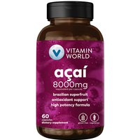Acai 8000 mg, 60 Capsules, Vitamin World