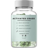 Activated Grass, Wheatgrass Supplement, 120 Capsules, Lovvve Group Inc.