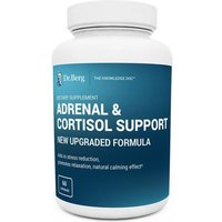 Adrenal & Cortisol Support, New Upgraded Formula, 60 Capsules, Dr. Berg Nutritionals