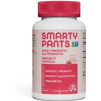 Adult Prebiotic & Probiotic Immunity Formula, Strawberry Creme, 60 Gummies, SmartyPants Vitamins