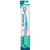 Adult Toothbrush in Lightweight Pouch, Medium, 1 pc, Preserve