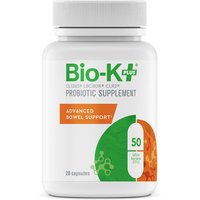 Advanced Bowel Support Probiotic Supplement, 20 Capsules, Bio-K+