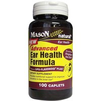 Advanced Ear Health Formula, 100 Caplets, Mason Natural