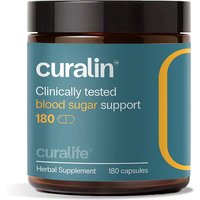 Curalin Blood Sugar Support, Value Size, 180 Capsules, CuraLife