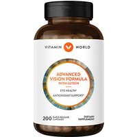 Advanced Vision Formula with Lutein, 200 Rapid Release Capsules, Vitamin World