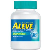Aleve Pain Reliever Fever Reducer, Naproxen Sodium 220 mg, 160 LiquidGels