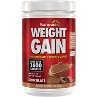 All Natural Weight Gain - Chocolate, 20.3 oz (12 Servings), Naturade