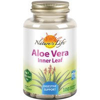 Aloe Vera Inner Leaf, 100 Vegetarian Capsules, Natures Life