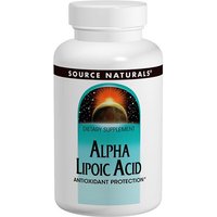 Alpha Lipoic Acid 600 mg Cap, 60 Capsules, Source Naturals
