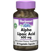 Alpha Lipoic Acid 600 mg, 30 Vegetable Capsules, Bluebonnet Nutrition