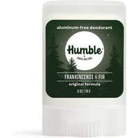 Aluminum-Free Original Formula Deodorant Travel Size, Frankincense & Fir, 0.5 oz, Humble Brands