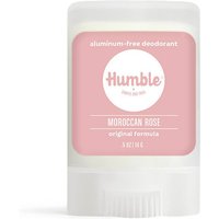 Aluminum-Free Original Formula Deodorant Travel Size, Moroccan Rose, 0.5 oz, Humble Brands